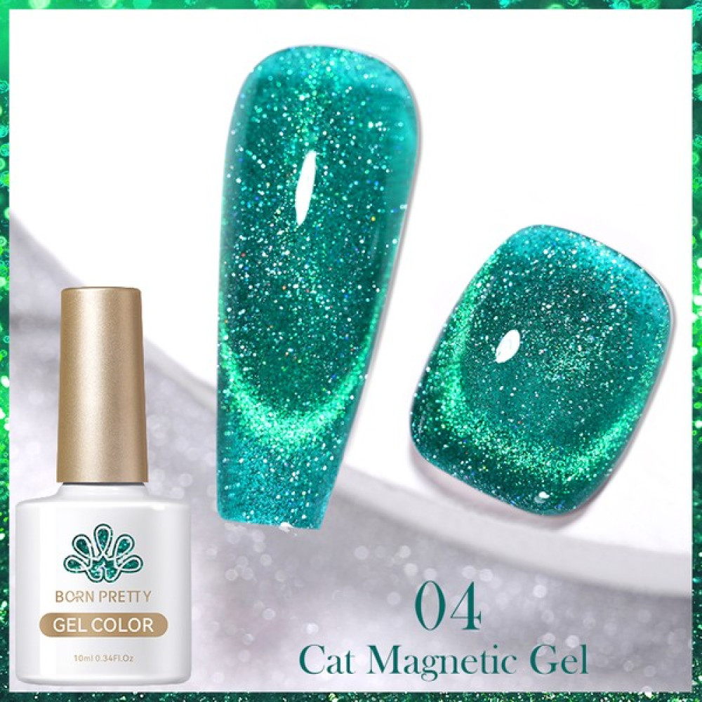 Nicole Diary Born Pretty 10ML Reflektörlü Kedi Gözü Manyetik (Reflectıve Cat Eye Magnetıc) Kalıcı Oje - 6 Oje Fiyatı