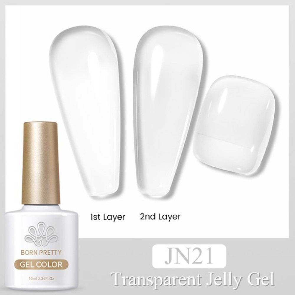 Nicole Diary Born Pretty Pro Jelly Nude Gel 10 ml Yarı Saydam Kalıcı Oje - JN21 Oto Boyaları Fiyatı
