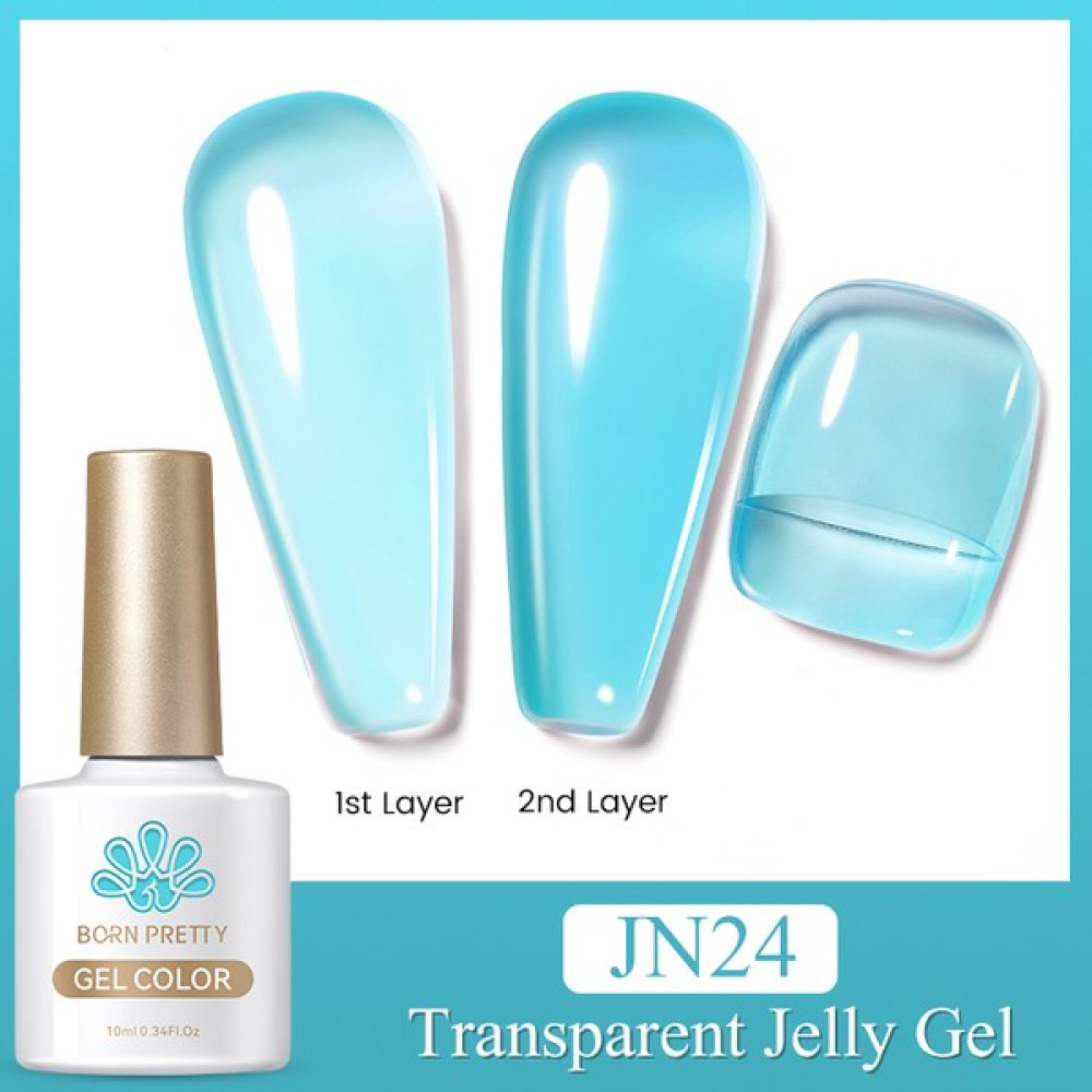 Nicole Diary Born Pretty Pro Jelly Nude Gel 10 ml Yarı Saydam Kalıcı Oje - JN24 Oto Boyaları Fiyatı