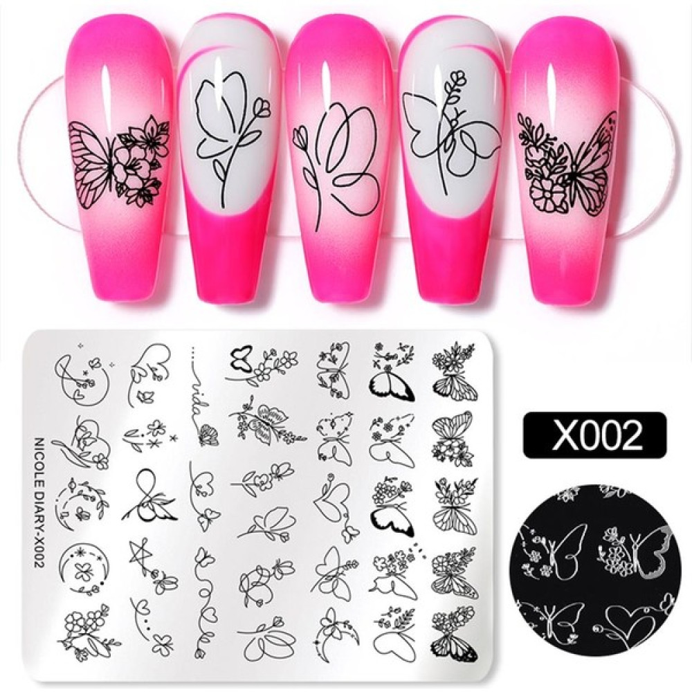 Nicole Diary Metal Stampa Tabakası X002 (56249) Oto Boyaları Fiyatı