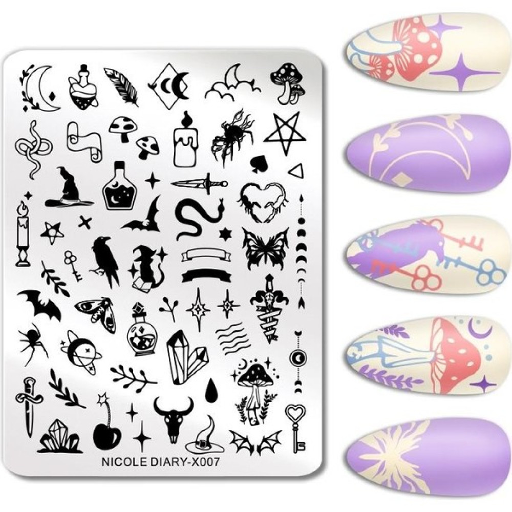 Nicole Diary Metal Stampa Tabakası X007 (56254) Oto Boyaları Fiyatı