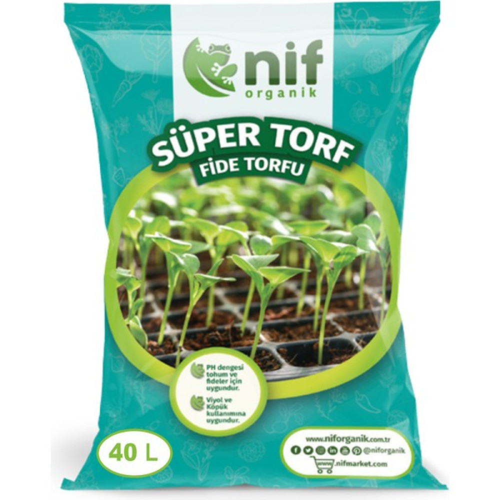 Nif Organik Süper Torf 10 L Bitki Fiyatı