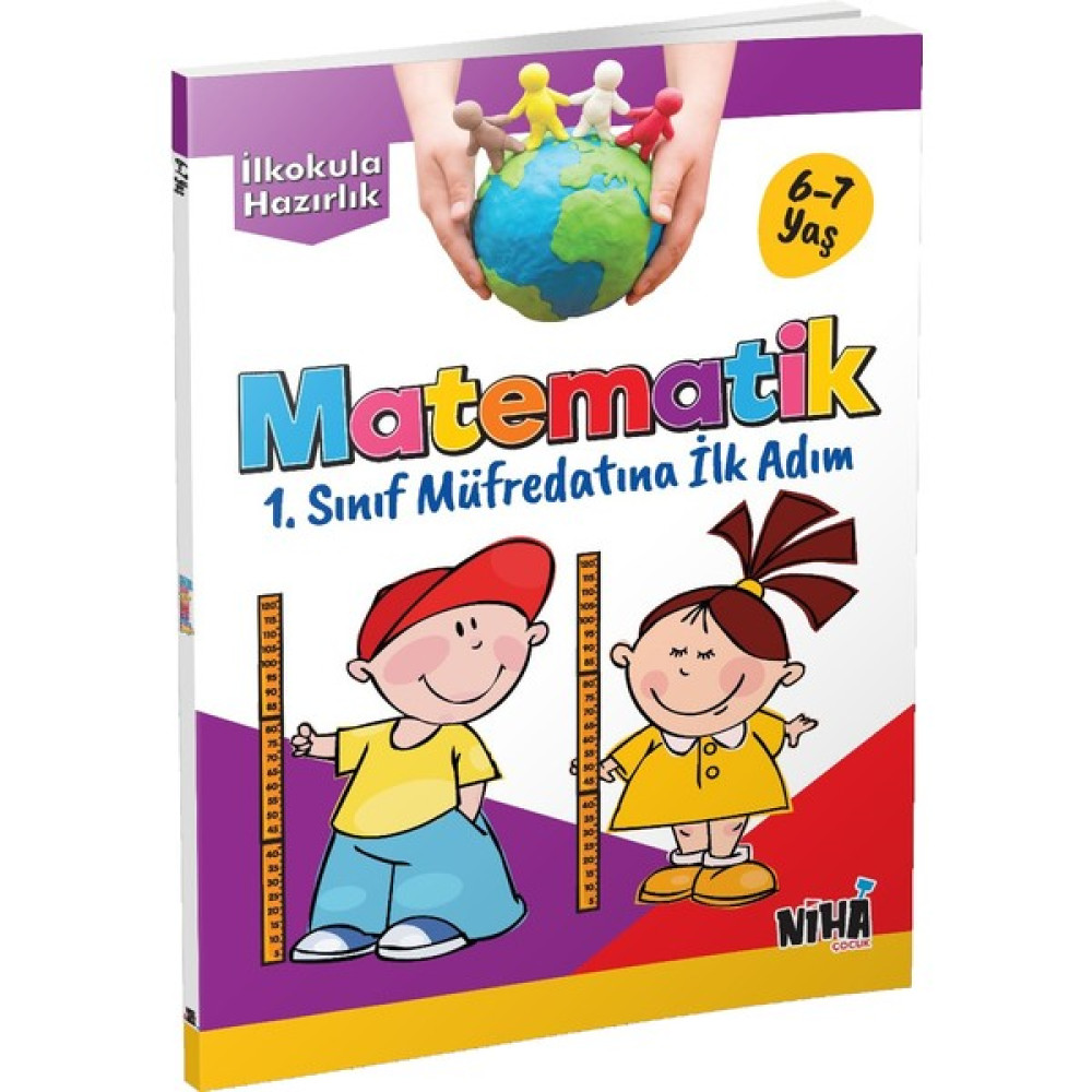 Niha Çocuk Matematik-İlkokula Hazırlık 6-7 Yaş Okul Öncesi Eğitici & Öğretici Kitaplar Fiyatı