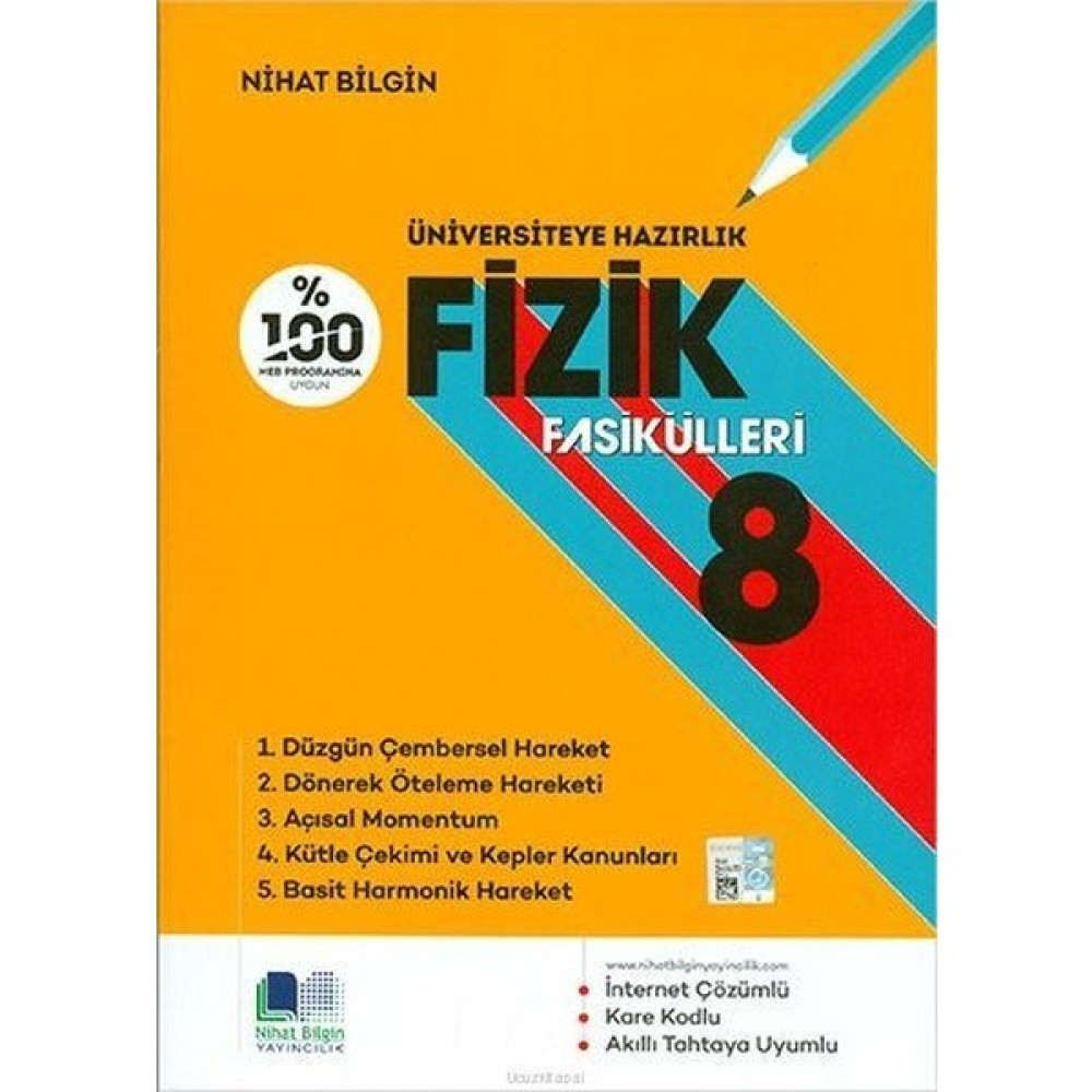 Nihat Bilgin Fizik Fasikülleri 08 - Nihat Bilgin Ders Sınav Kitapları Fiyatı