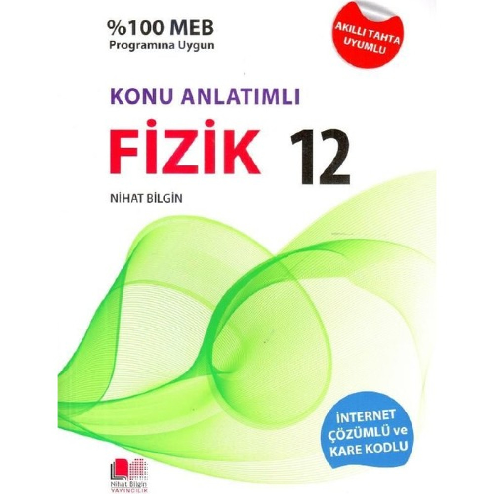Nihat Bilgin Yayıncılık 12. Sınıf Tümü İnternet Çözümlü Konu Anlatımlı Fizik Fiyatı