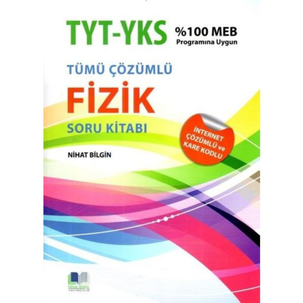 Nihat Bilgin Yayıncılık TYT YKS Fizik Tümü Çözümlü Soru Kitabı Ders Sınav Kitapları Fiyatı