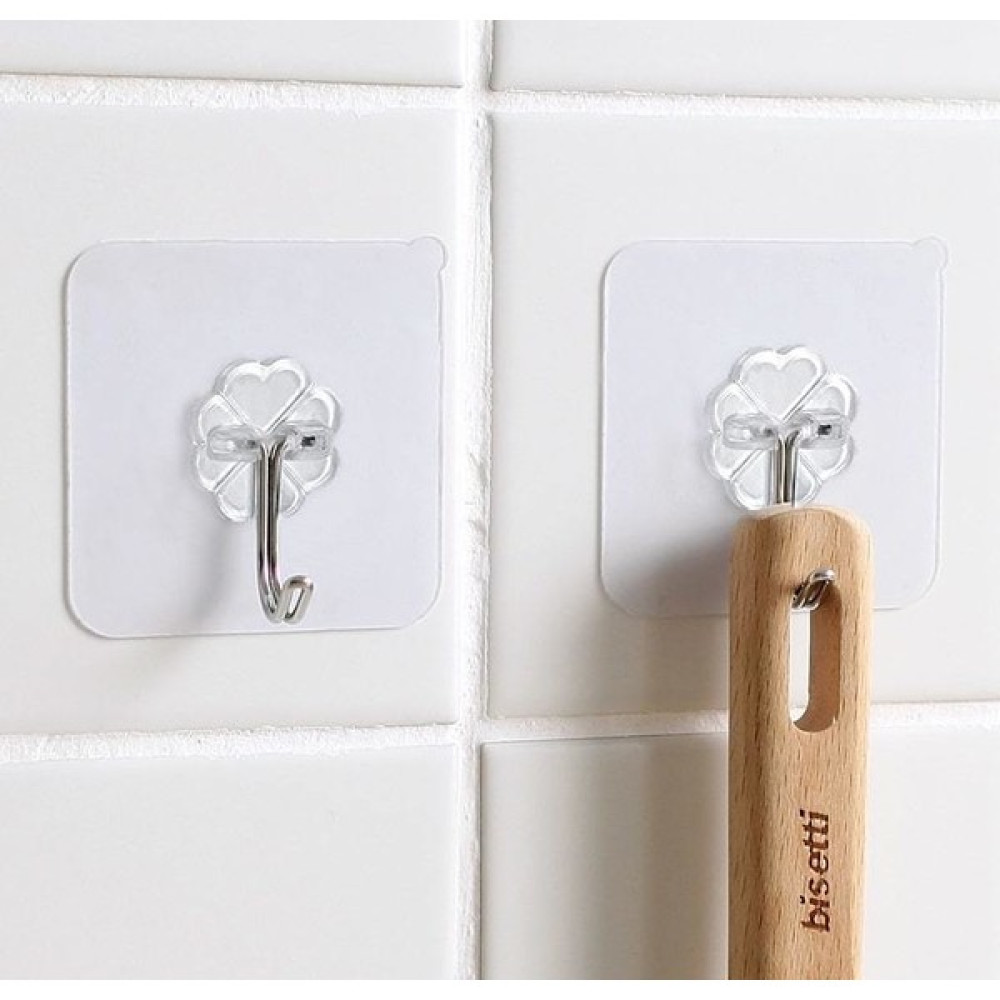 Nihome Kendinden Yapışkanlı Şeffaf Askı 5 Parça Banyo Askılık Fiyatı