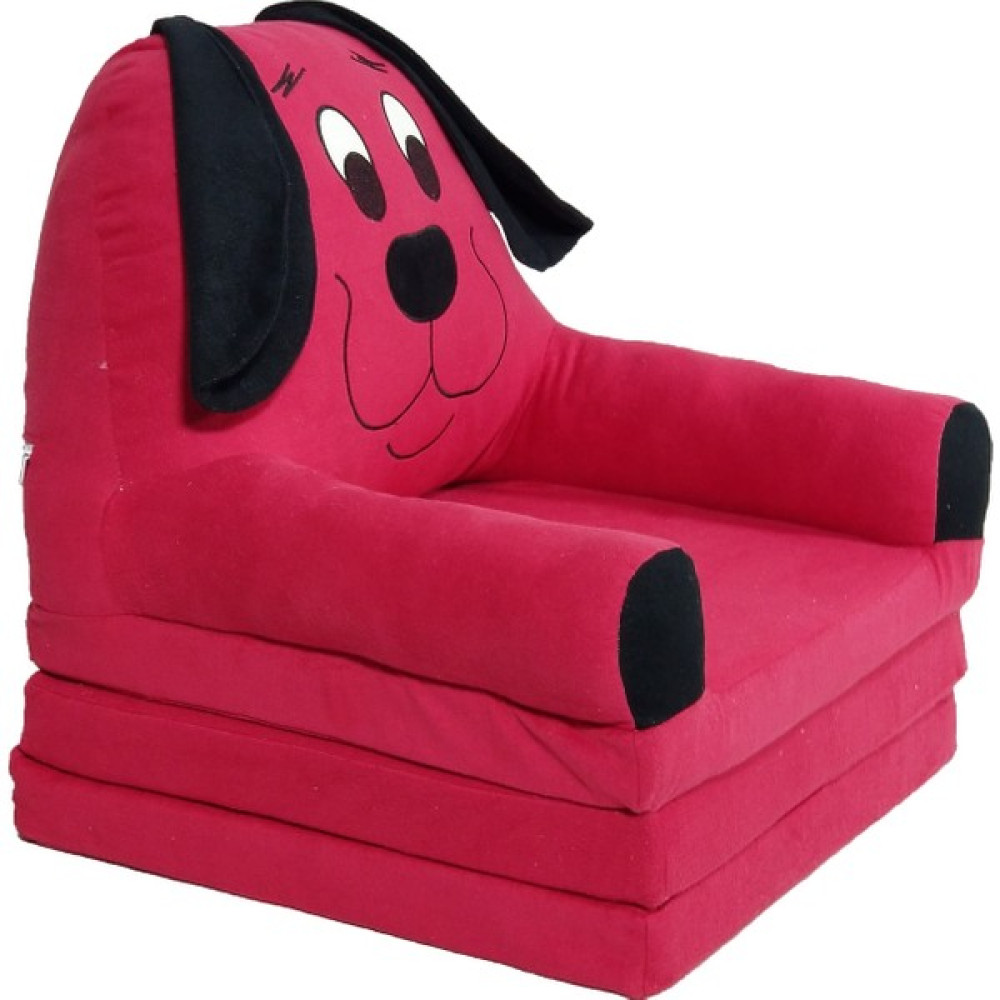 Nikadu Katlanabilir Bebek-Çocuk Koltuğu Sandalye Portatif Yatak Puf Sofa Kumaş Köpek Figürlü 3 Minderli Puf - Pembe Bebek-Çocuk Odası Fiyatı