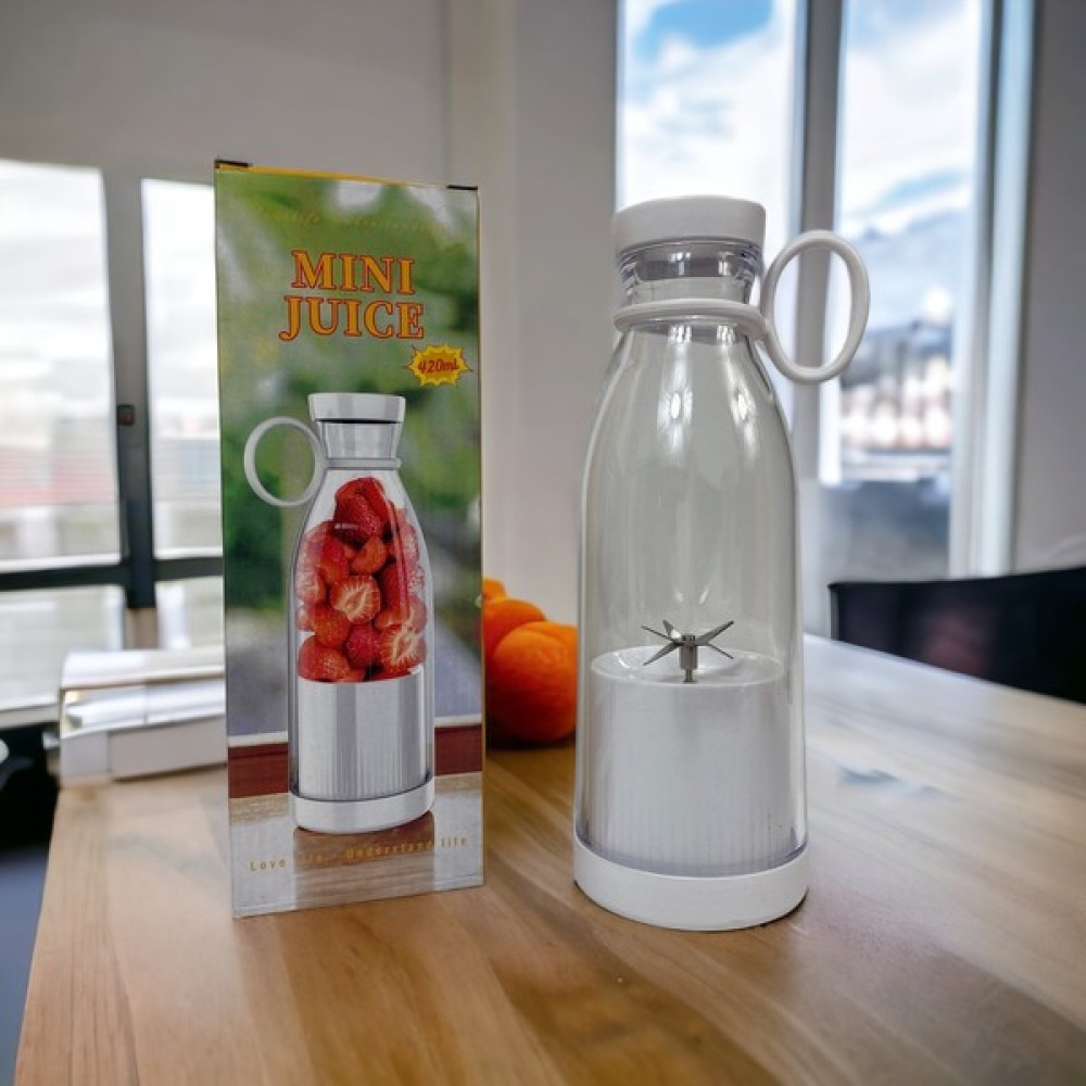 Nikadu Taşınabilir 350 ml Blender Mini Meyve Karıştırıcı Milkshake Işlevli Blander Smothie - Pembe Blenderler Fiyatı