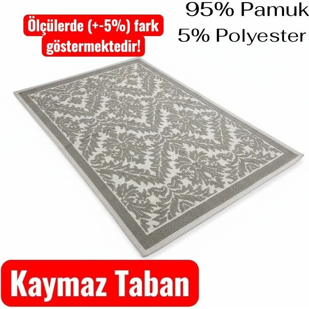 Nikar Home Pamuklu Kaymaz Taban Dikdörtgen Banyo Paspası – Yüksek Emici Pamuk Dokuma Halısı Banyo Mutfak Oturma Oda - Bej - 80 x 120 cm Araca Özel Paspaslar Fiyatı