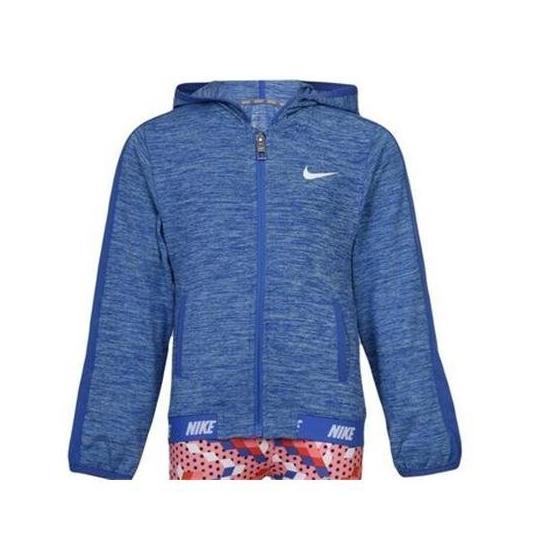 Nike 36B937-B8Y Mavi Dri-Fit Sport Essentials Fz Hoodie Erkek Çocuk Sweatshirt