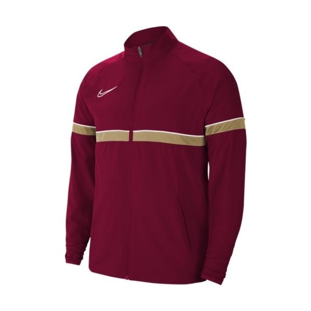 Nike Dri-Fit Academy Woven Track Bordo Erkek Ceket -CW6118-677 T-Shirt & Sweatshirt (Outdoor) Fiyatı