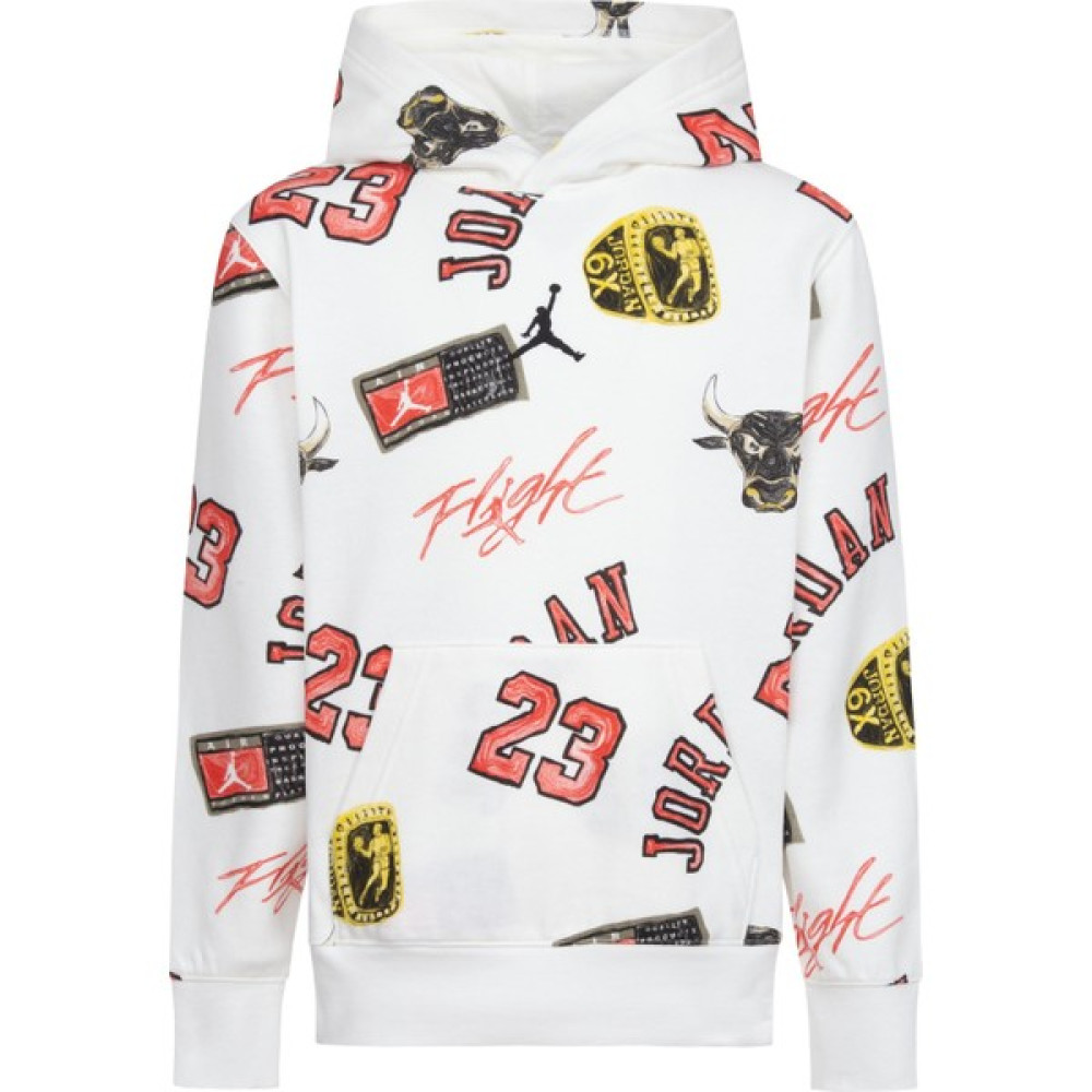 Nike Jordan Mj Essentıals Ft Aop Po Kap.sweat Çocuk Sweatshirt 95D064-782 T-Shirt & Sweatshirt (Outdoor) Fiyatı