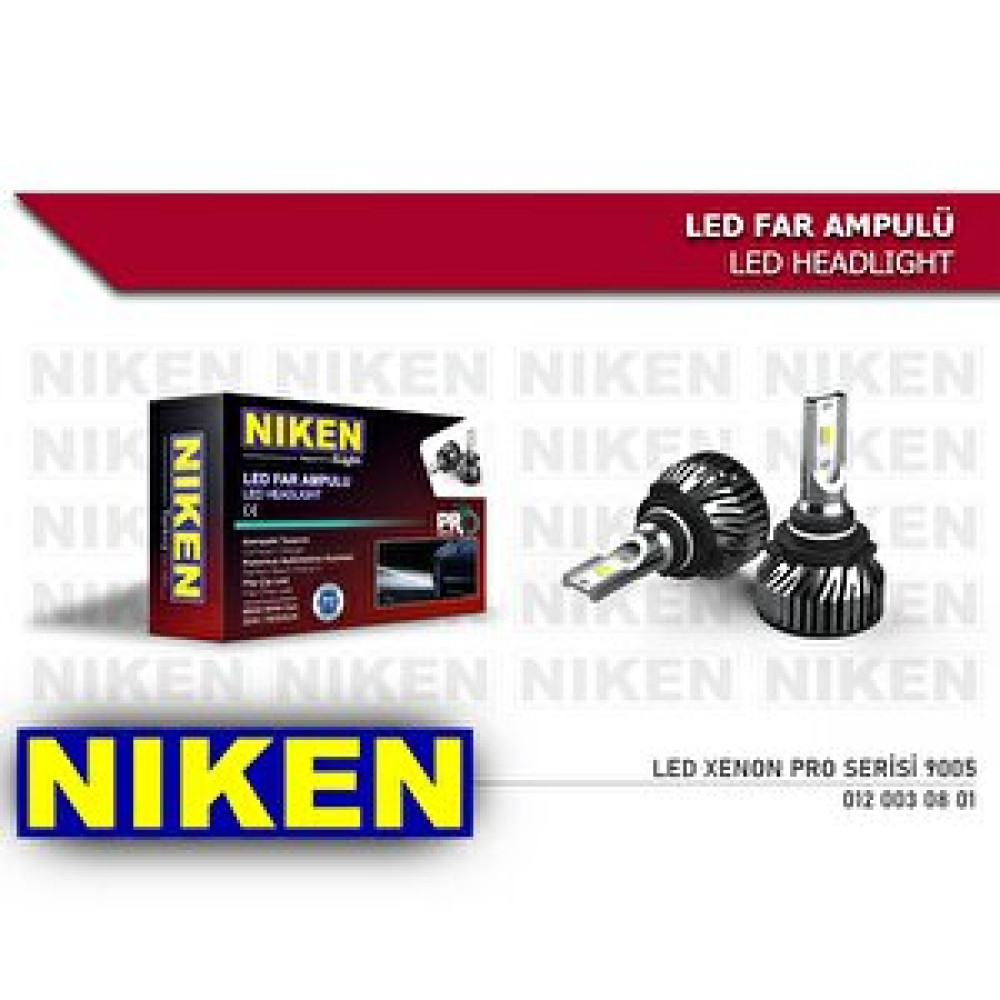 Niken Far Ampulü Led Xenon Pro Serisi 9005 Trafik Malzemeleri Fiyatı