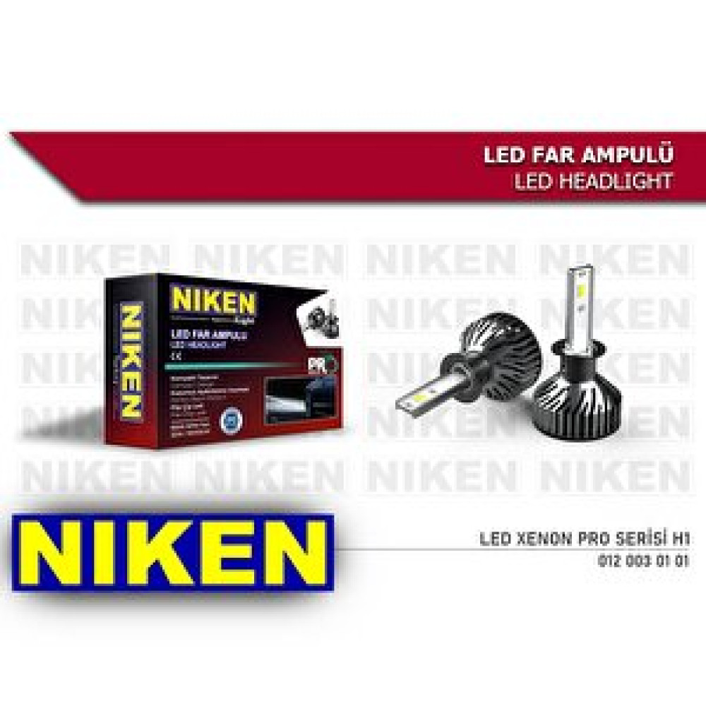 Niken Far Ampulü Led Xenon Pro Serisi H1 Trafik Malzemeleri Fiyatı