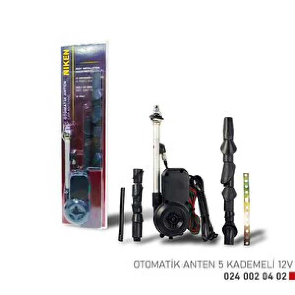 Niken Otomatik Anten 5 Kademli 12v 024 002 04 02 Oto Dış Aksesuar & Yedek Parça Fiyatı