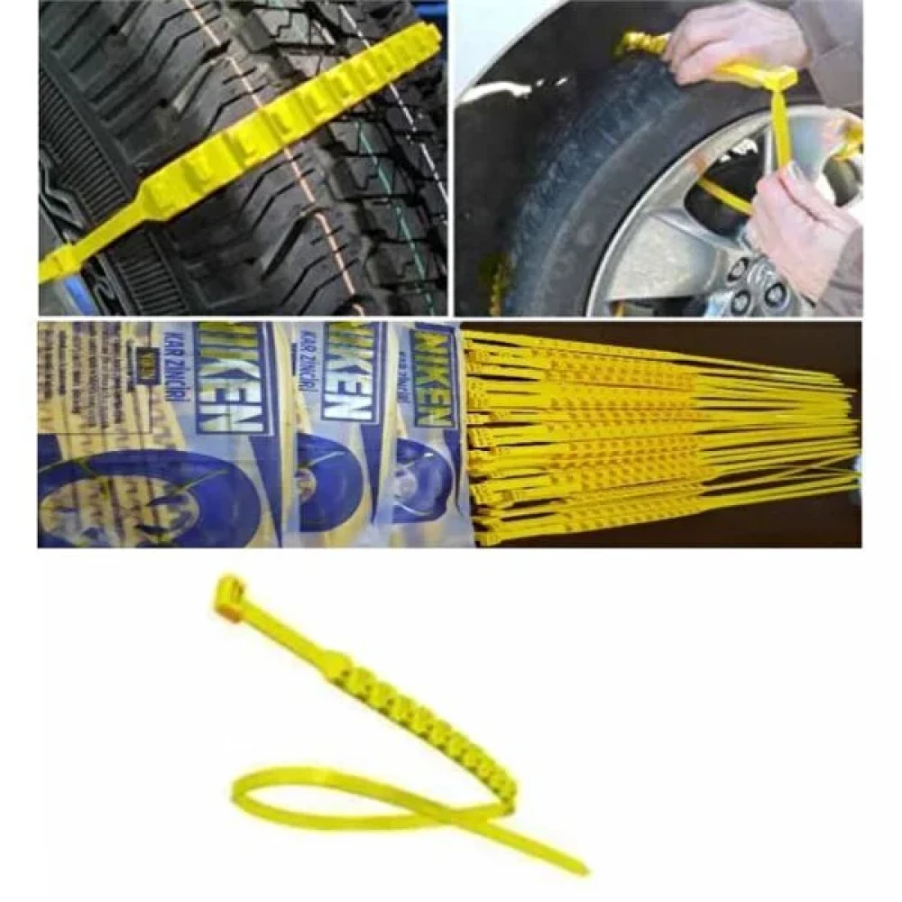 Niken Plastik Kar Zinciri Tutuş Kelepçesi Lastik Zinciri Fiyatı