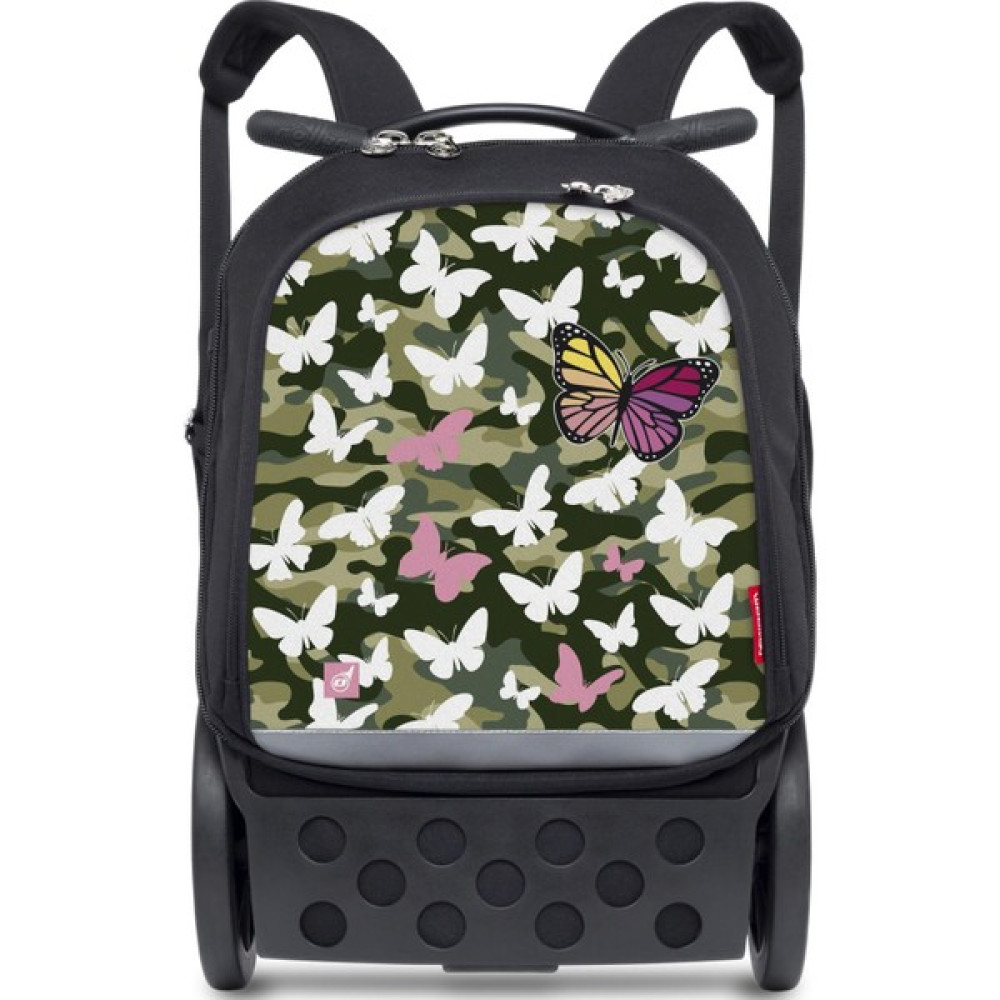 Nikidom Roller Up Askılı Çekçek Okul Çantası Butterfly Camo L /19 Lt Okul Çantası Fiyatı