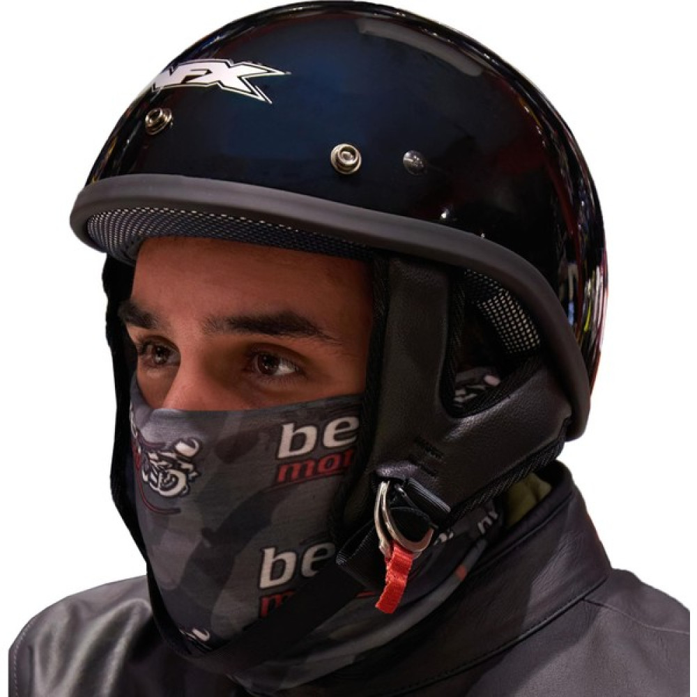 Nikko Fx-66 Açık Kask Parlak Siyah - XL Motorsiklet Kaskları Fiyatı