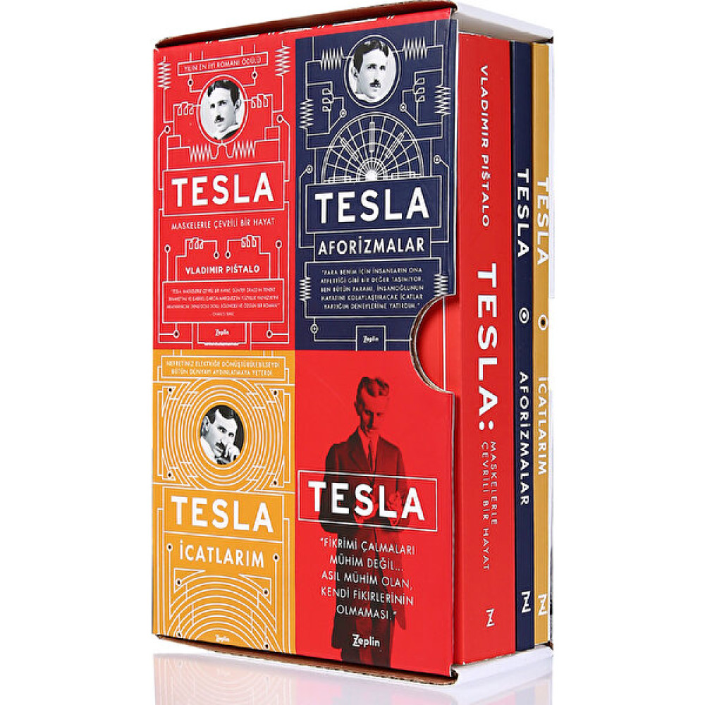 Nikola Tesla Seti - Nikola Tesla Dünya Edebiyatı Fiyatı