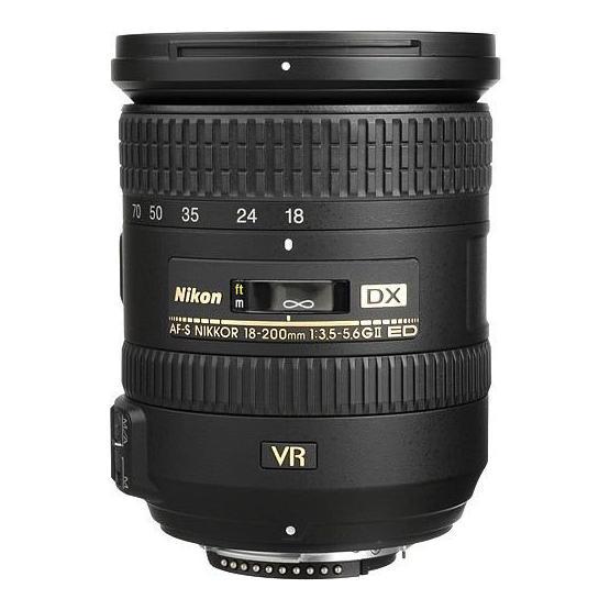 Nikon 18-200mm f-3.5-5.6G AF-S ED VR II Lens Objektif & Lensler Fiyatı