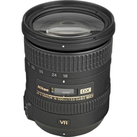 Nikon 18-200mm f-3.5-5.6G AF-S ED VR II Lens