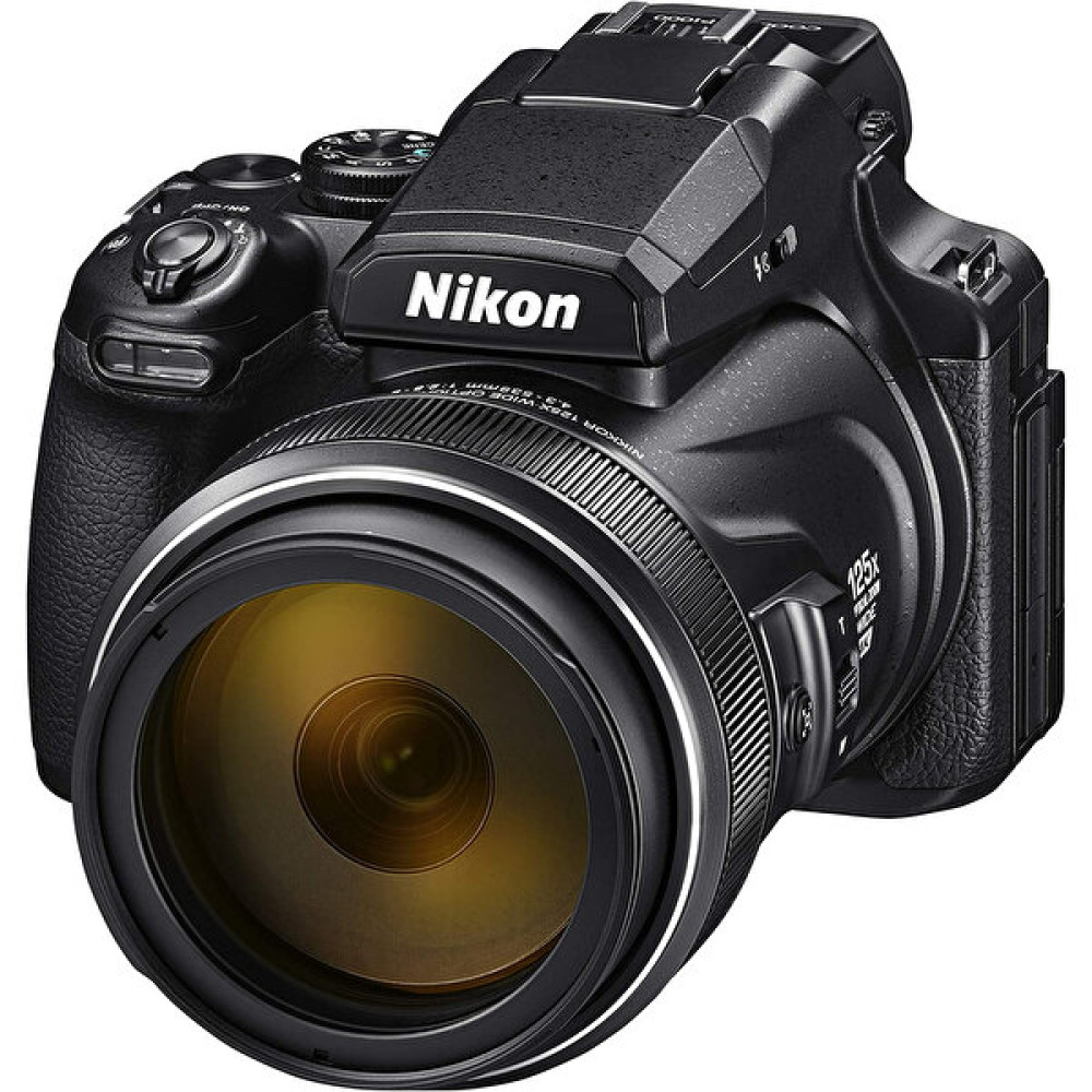Nikon Coolpix P1000 Siyah Kompakt Fotoğraf Makinesi (Karfo Karacasulu Garantili) Dijital Fotoğraf Makineleri Fiyatı