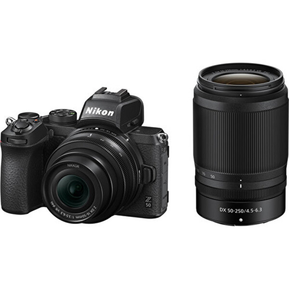 Nikon Z 50 16-50 MM - 50-250 MM Lens Aynasız Fotoğraf Makinesi (Karfo Karacasulu Garantili) Dijital Fotoğraf Makineleri Fiyatı