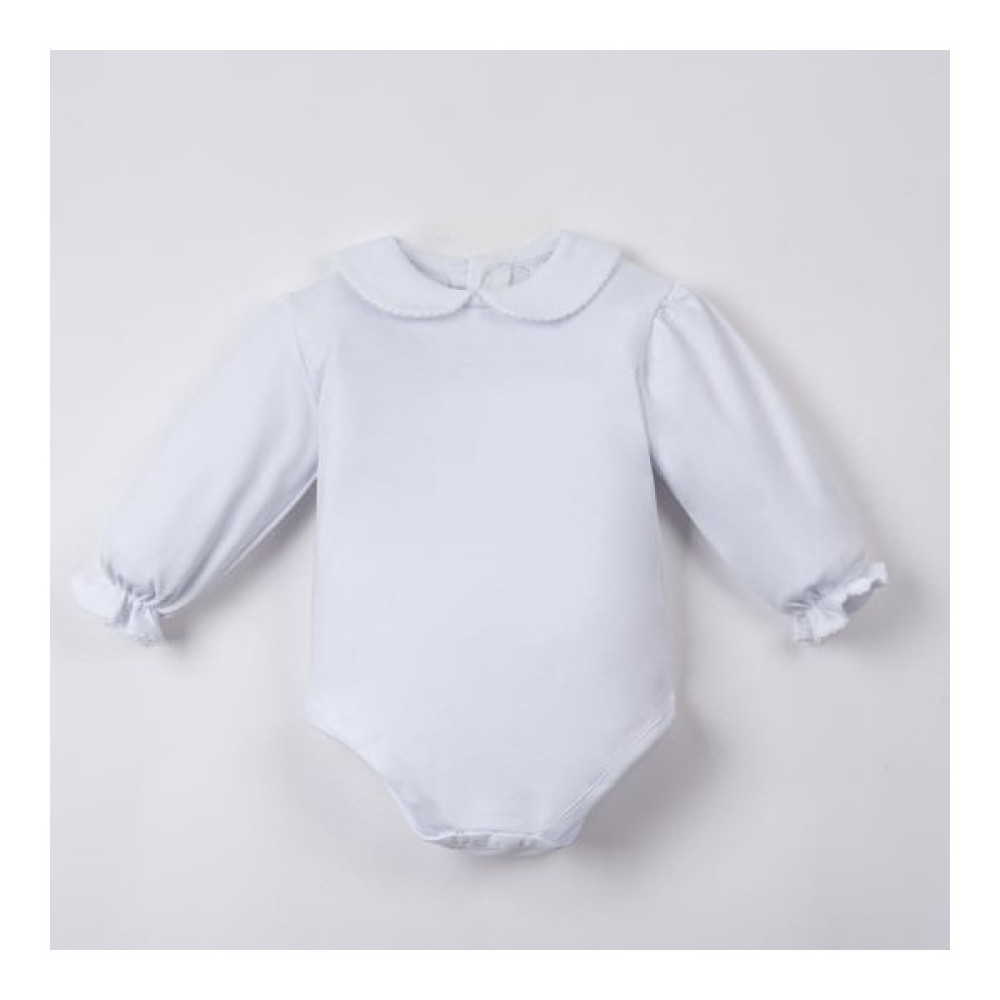 Niku Kids Çıtçıtlı Kız Bebek Badi Uzun Kollu Bebe Yaka 3AY,6AY,9AY,12AY,18AY.24AY Bebek Body Fiyatı
