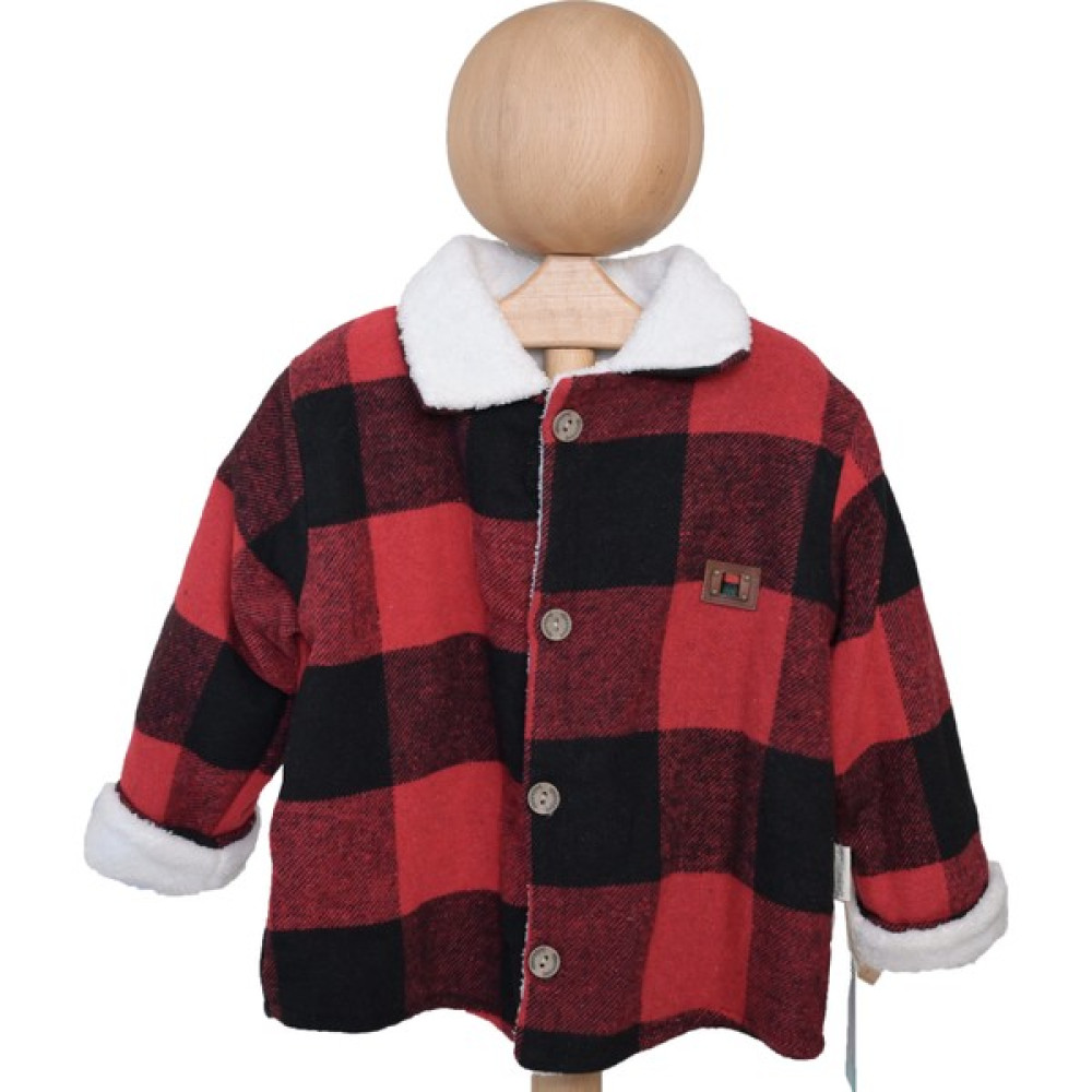 Niku Kids Erkek Çocuk Içi Kürklü Içi Yumuşak Tüylü Kaşe Oduncu Mevsimlik Mont Erkek Çocuk Mont Fiyatı