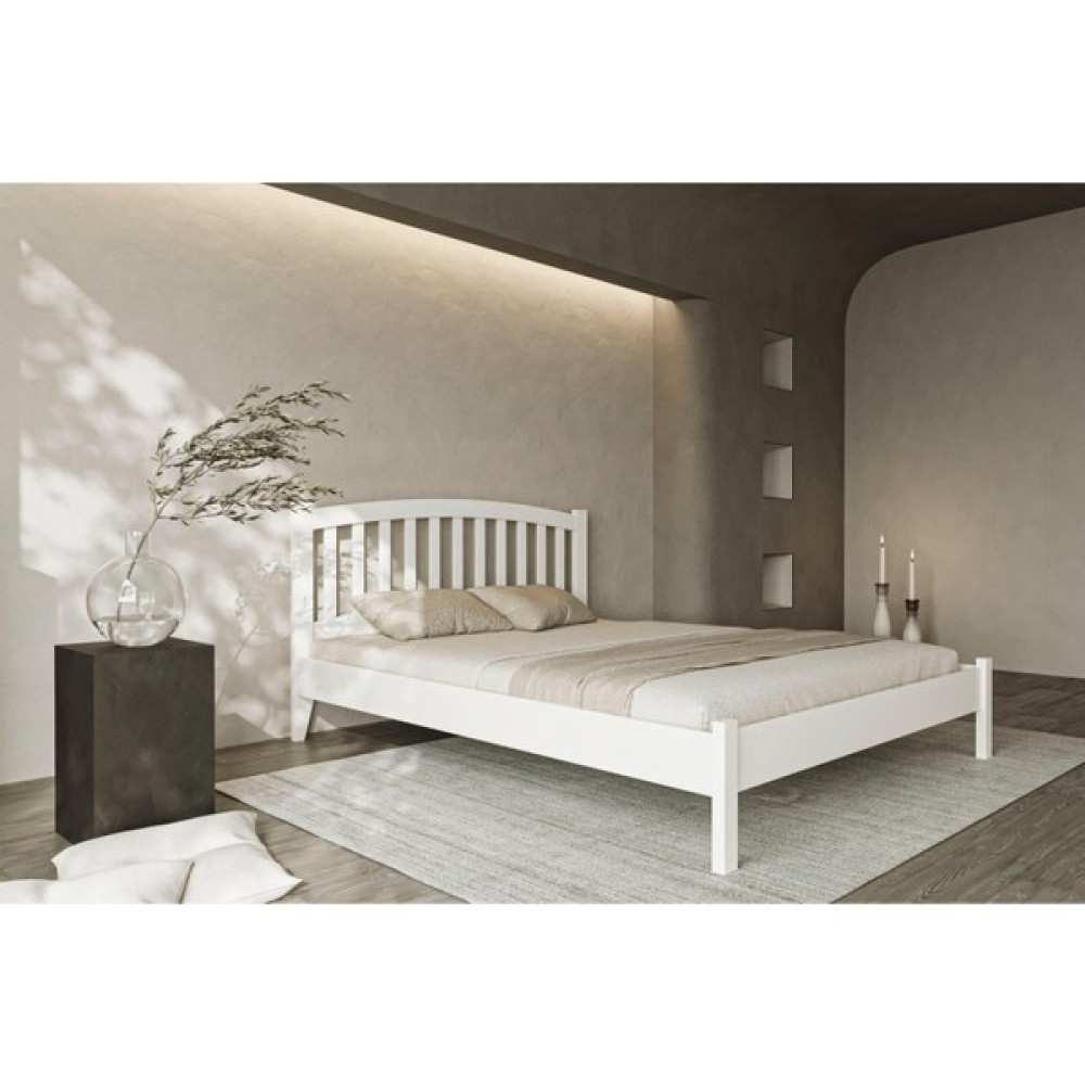 Nil Modern İnci Beyaz Çift Kişilik Karyola 150X200 - 150 x 200 cm Karyola Fiyatı