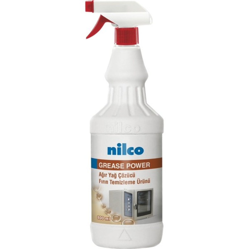 Nilco Grease Power 800 ml | Ağır Yağ Çözücü Fırın Temizleme Ürünü Temizlik Malzemeleri Fiyatı