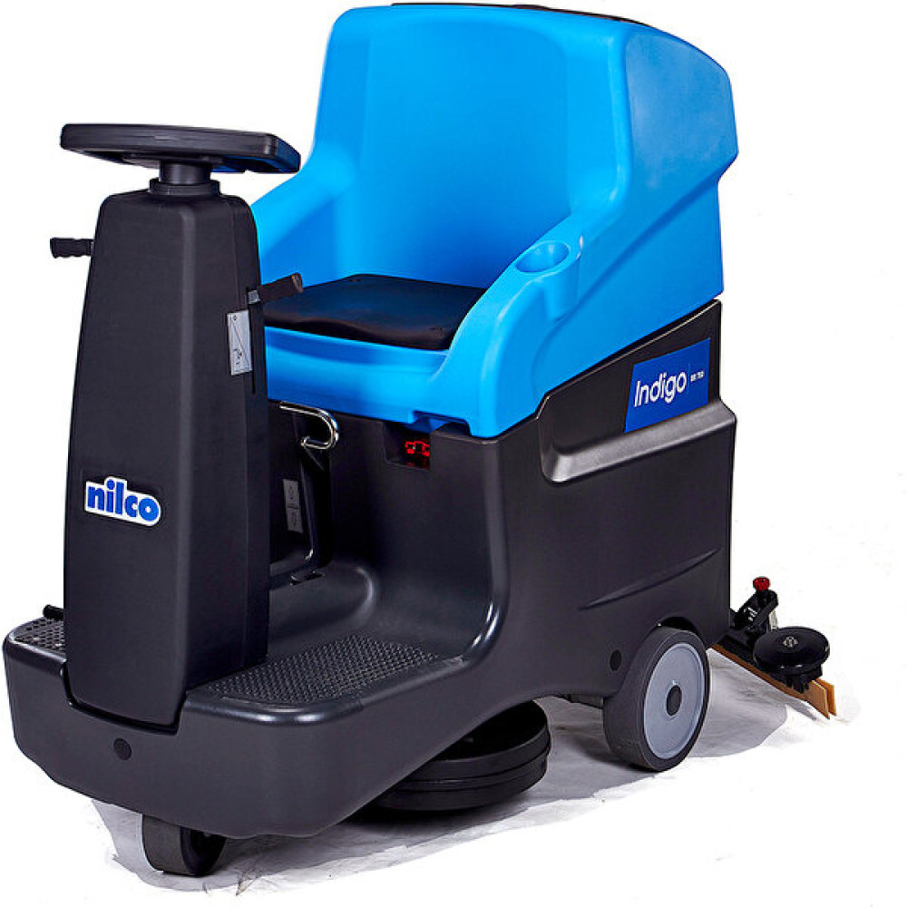 Nilco Indigo BR750 24 V Binilebilir Zemin Yıkama ve Bakım Makinesi Halı Yıkama Makineleri Fiyatı