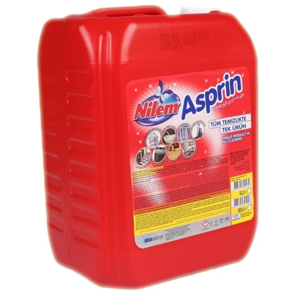 Nilem Aspirin 5lt-4'lü Parlatıcı ve Temizleyiciler Fiyatı