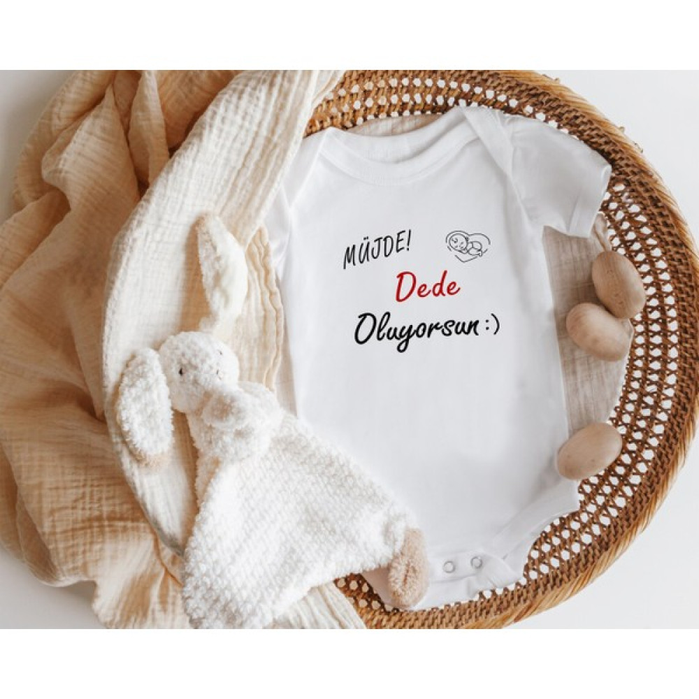 Niles Baby Shop Nilesbabyshop Müjde Dede Oluyorum Yazılı Zıbın Bebek Zıbın Seti Fiyatı