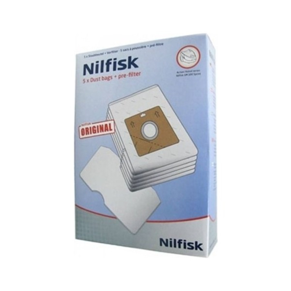 Nilfisk Bravo Elektrikli Süpürge Toz Torbası (ORİJİNAL) - 20 Adet Elektrikli Süpürge Aksesuarları Fiyatı