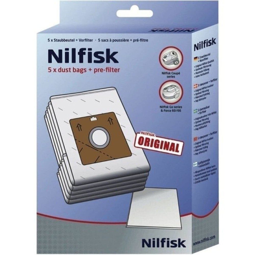 Nilfisk Coupe - One Serisi Orijinal Toz Torbası ( 5 Li ) Elektrikli Süpürge Aksesuarları Fiyatı