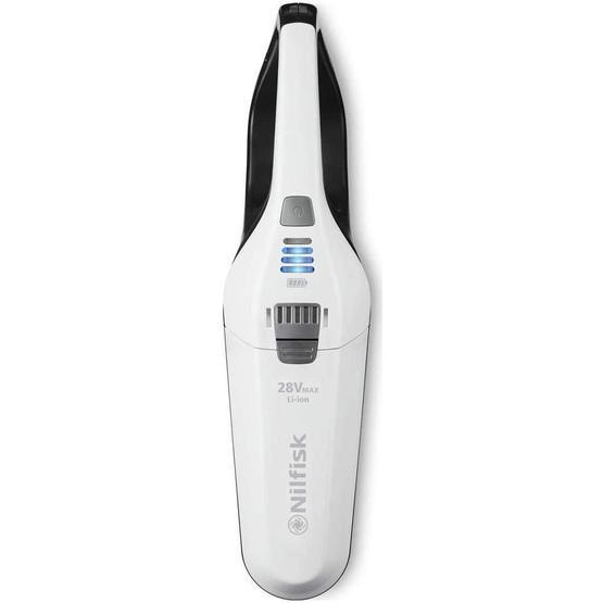 Nilfisk Easy 28VMAX 28 V Kuru Dikey Şarjlı Süpürge Beyaz