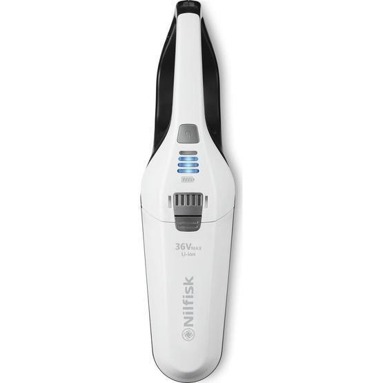 Nilfisk Easy 36VMAX 36 V Dikey Şarjlı Süpürge Beyaz