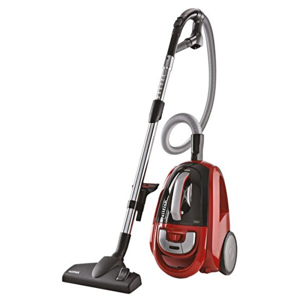 Nilfisk Meteor Deluxe 800 W Çift Turbo Başlıklı Kırmızı Toz Torbasız Elektrikli Süpürge Elektrikli Süpürgeler Fiyatı