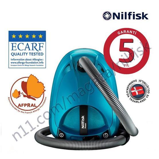 Nilfisk Power P Animal 1150 W D Sınıfı Hepa Elektrikli Süpürge