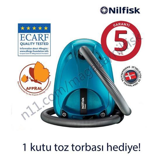 Nilfisk Power P Animal 1150 W D Sınıfı Hepa Elektrikli Süpürge