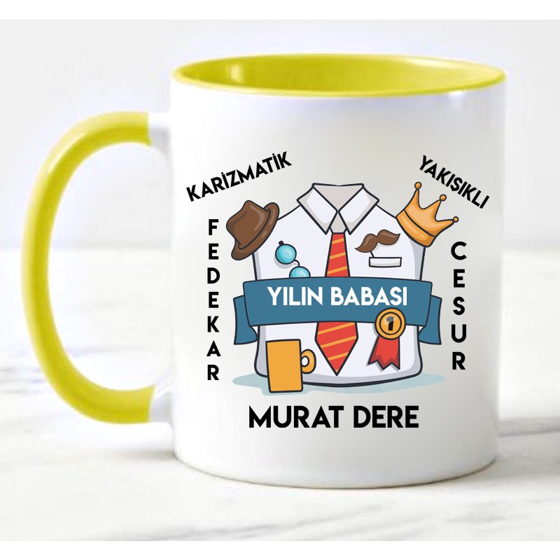 Nilhediye Babalar Günü Hediyesi Kupa Bardak Fincan / Bardak / Kahve Takımı Fiyatı