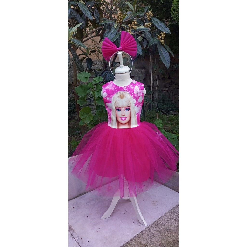 Niliya Çocuk Giyim Barbie Baskılı Tütü Elbise Giyim & İç Giyim Fiyatı