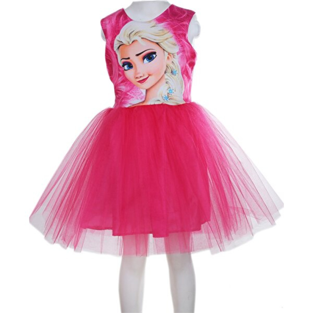 Niliya Çocuk Giyim Pembe Elsa Tütü Elbise Kız Çocuk Elbise Fiyatı