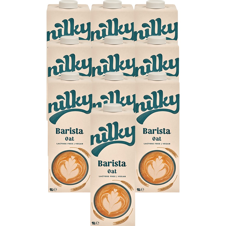 Nilky Barista Yulaf Sütü Bitkisel Bazlı Laktosuz Vegan 10 x 1 Lt Diğer Fiyatı
