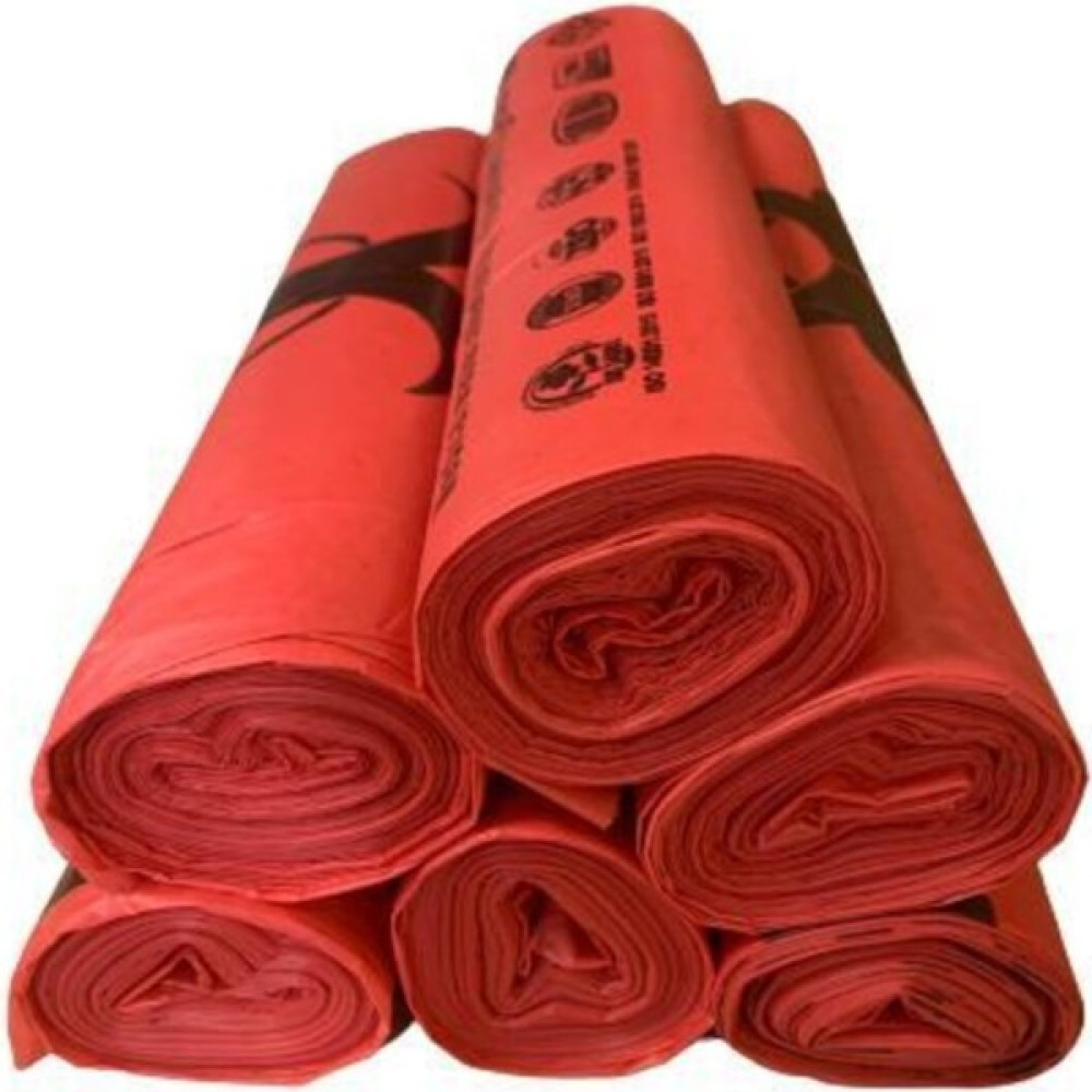 Nilplast 55X60 cm Tıbbi Atık Poşeti 400 gr Çöp Poşetleri Fiyatı