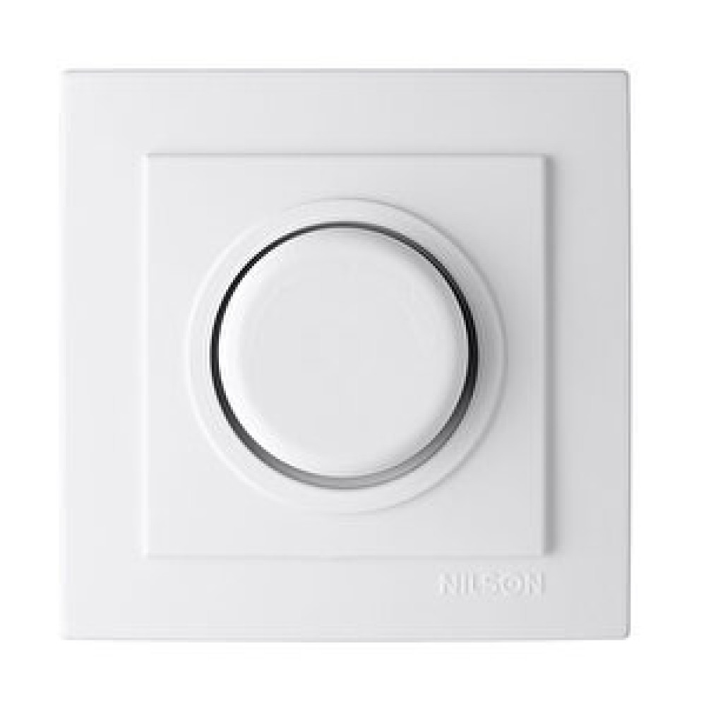 Nilson Alegra Beyaz Anahtar Serisi Işıklı Dimmer Prizler Fiyatı