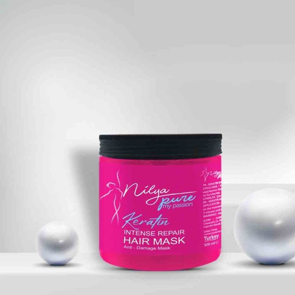 Nilya Pure Keratin Saç Bakım Maskesi 500 ml Saç Bakım Maskeleri & Serumlar & Spreyler Fiyatı