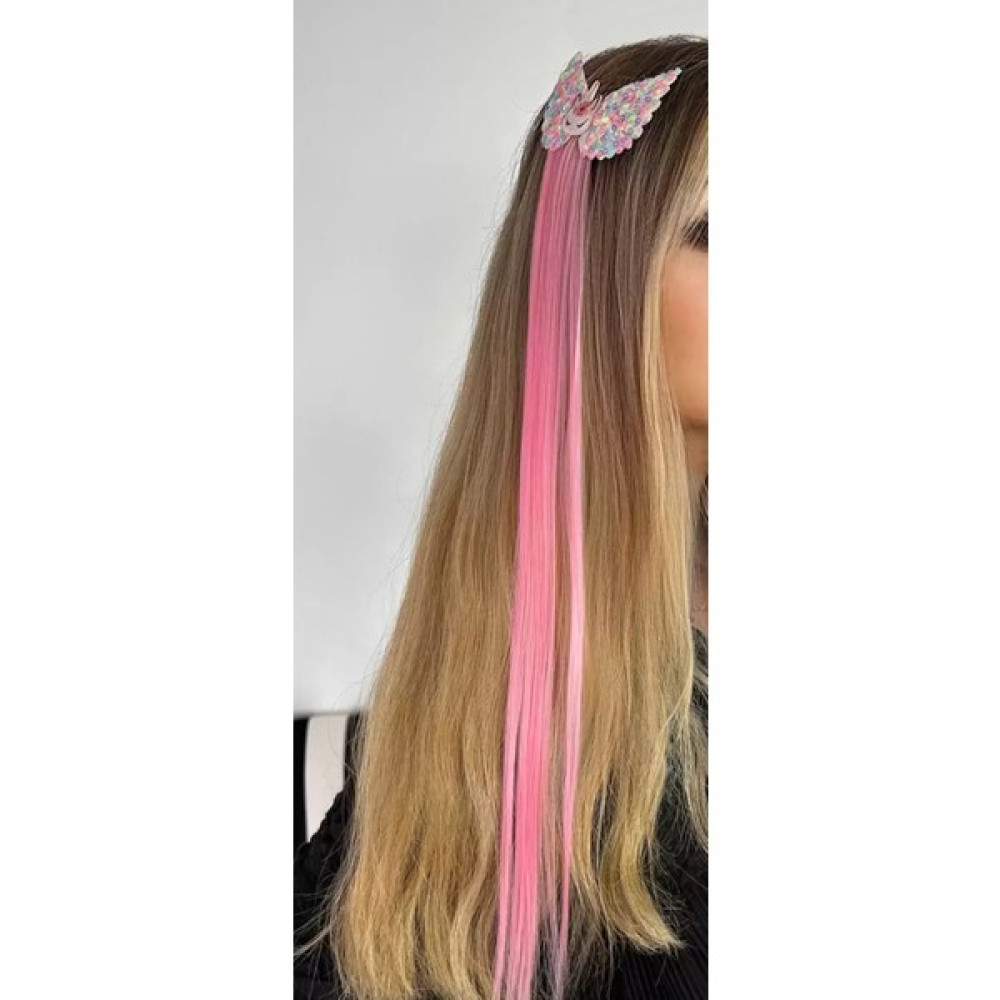 Nilz Pembe Renk Pullu Unicorn Figürlü Saçlı Pens Toka Toka, Taç & Saç Bandı Fiyatı